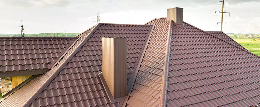 Residential Chimney Flashing Restoration in Bon Air, VA