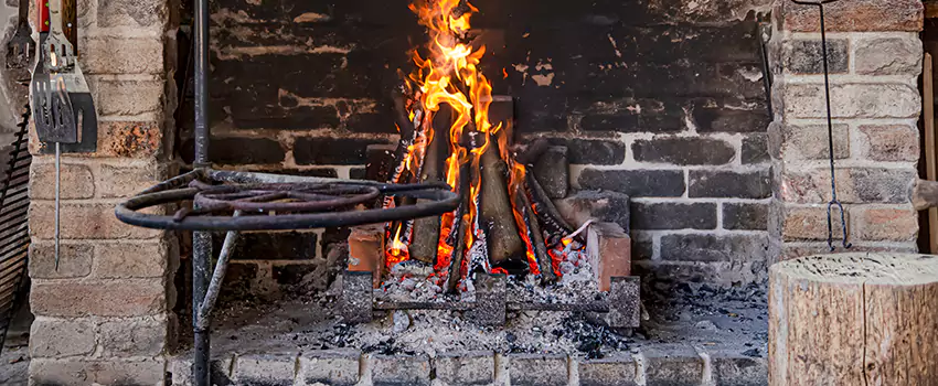 Cracked Electric Fireplace Bricks Repair Services in Bon Air, VA