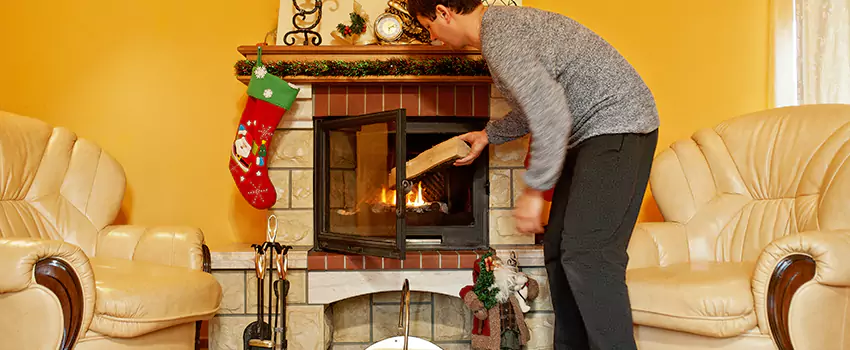Gas to Wood-Burning Fireplace Conversion Services in Bon Air, Virginia
