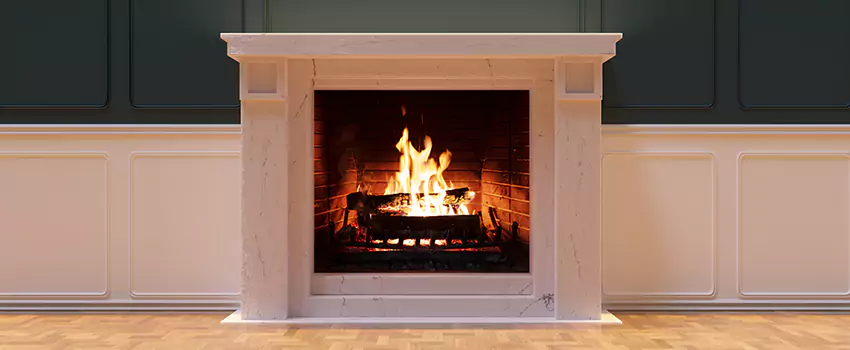 Open Flame Wood-Burning Fireplace Installation Services in Bon Air, Virginia