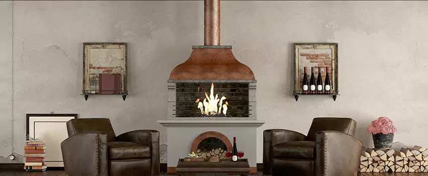 Thelin Hearth Products Providence Pellet Insert Fireplace Installation in Bon Air, VA