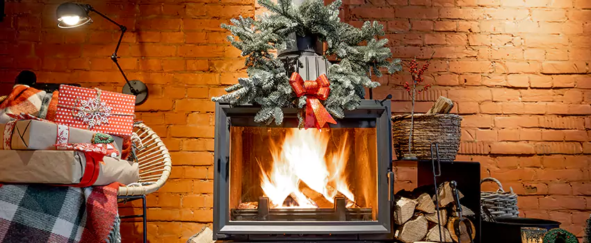 Travis Industries Linear Gas Fireplace Installation in Bon Air, Virginia