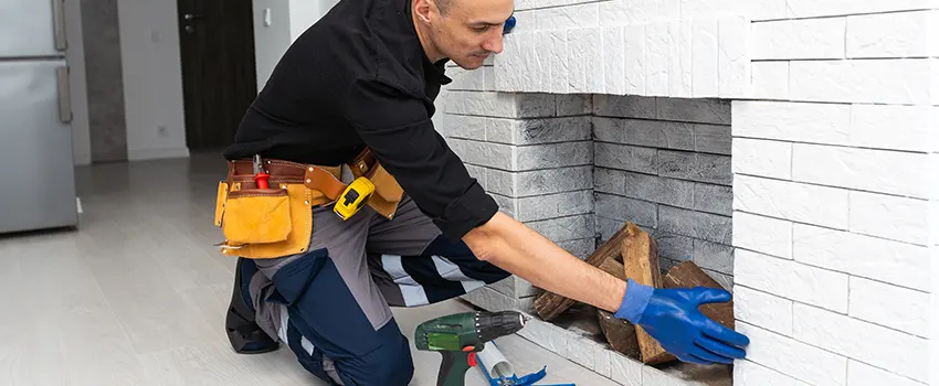 Fireplace Damaged Damper Frame Repair Services in Bon Air, Virginia