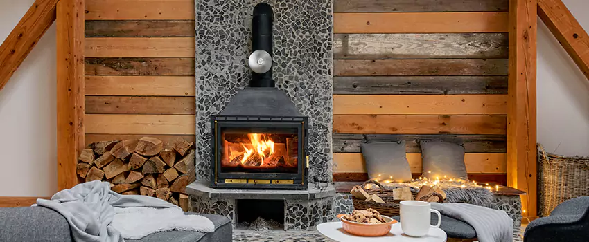 Thelin Hearth Products Direct Vent Gas Stove Fireplace Inspection in Bon Air, Virginia